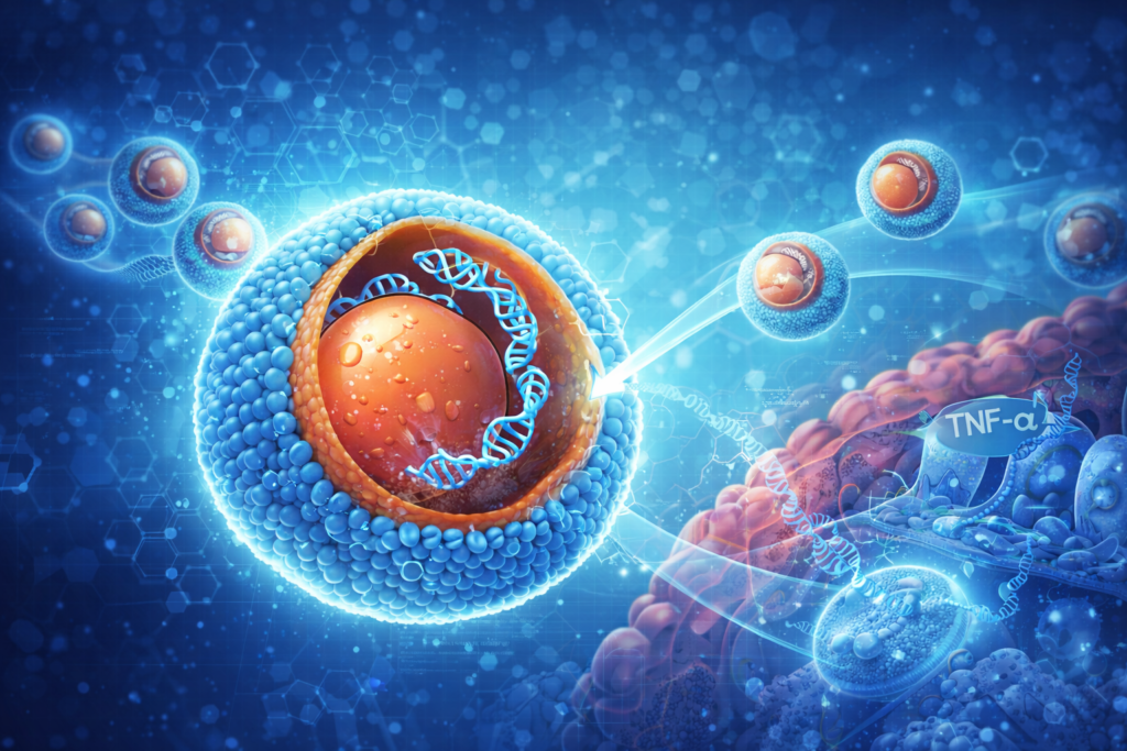 Nanopartículas híbridas abrem novos caminhos para terapias com RNA por via oral